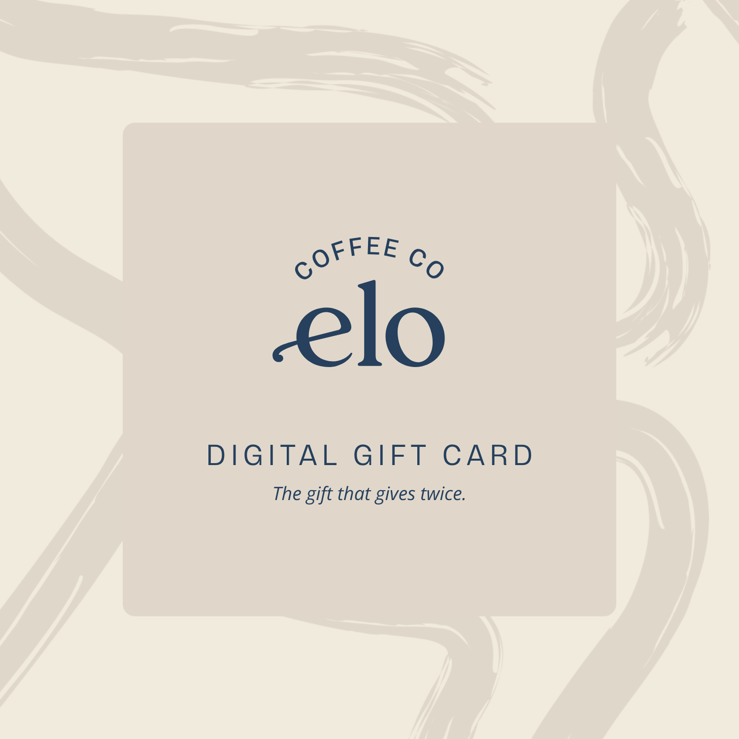 Elo Coffee Gift Card